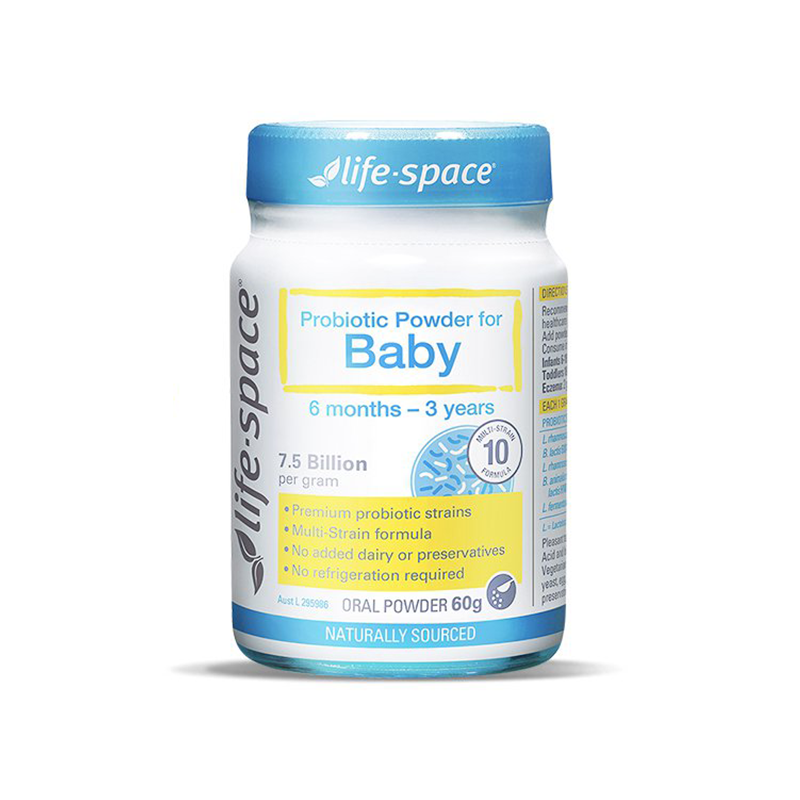 澳洲 Life Space 婴儿益生菌6个月-3岁 60g/瓶【保税仓】